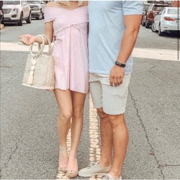 Show Me Your Mumu x Barbie Collab Pink & White Smocked Dress NWOT/Like New Sz S - Picture 5 of 12